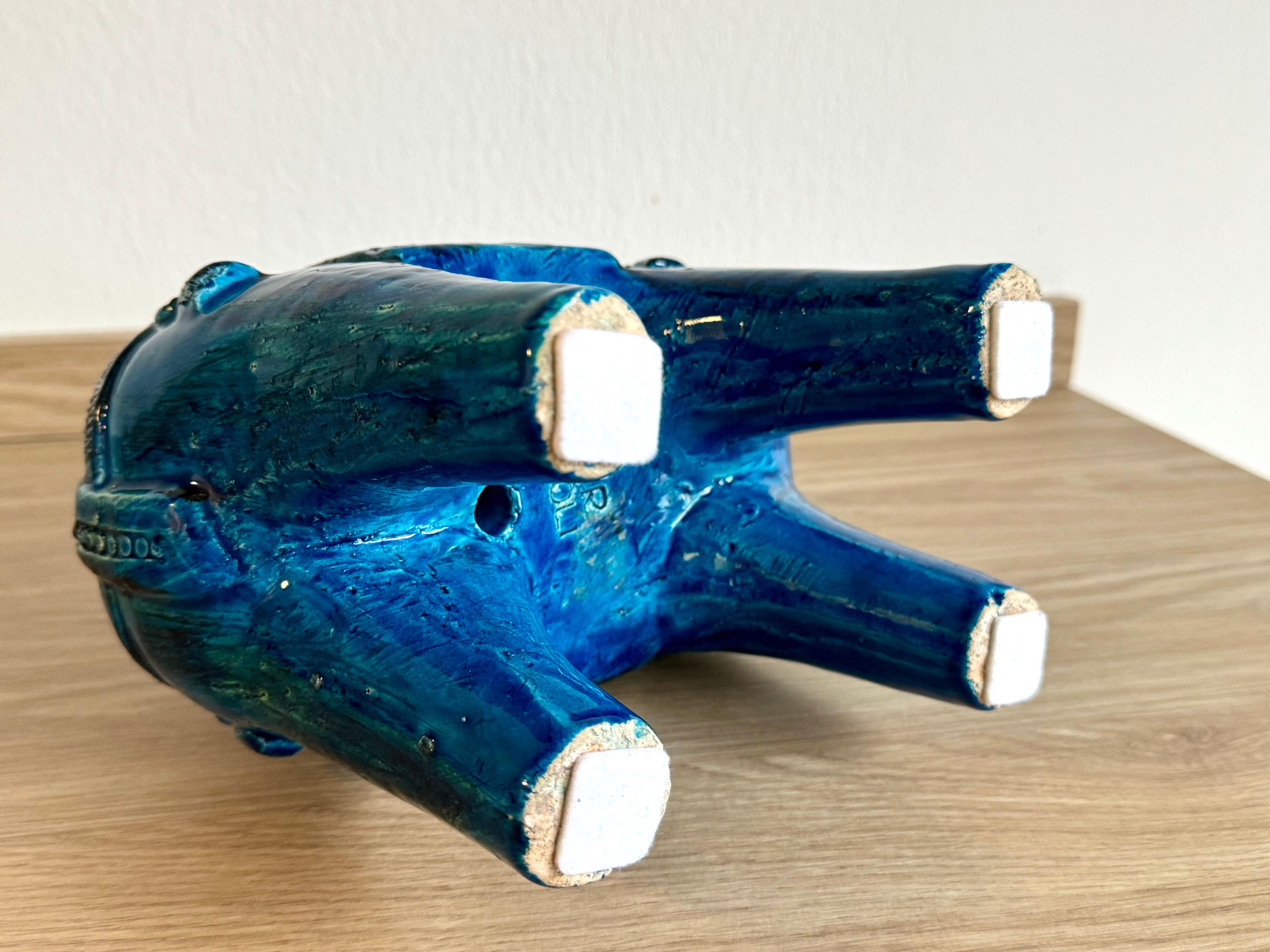 Mid-Century Ceramic Horse by Bitossi, Designed by Aldo Londi, Italy, 1960 For Sale 5