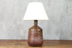 Keramiklampe aus der Mitte des Jahrhunderts von Robert Chiazzo, 60er Jahre, Bormes, Era Ruelland Capron