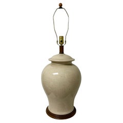 Keramische Lampe aus der Mitte des Jahrhunderts