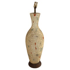 Mid-Century Ceramic Lamp