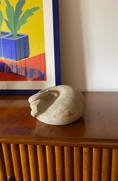 Keramischer liegender Stier aus der Mitte des Jahrhunderts, Petucco und Tolio, Nove Italien 1960er Jahre