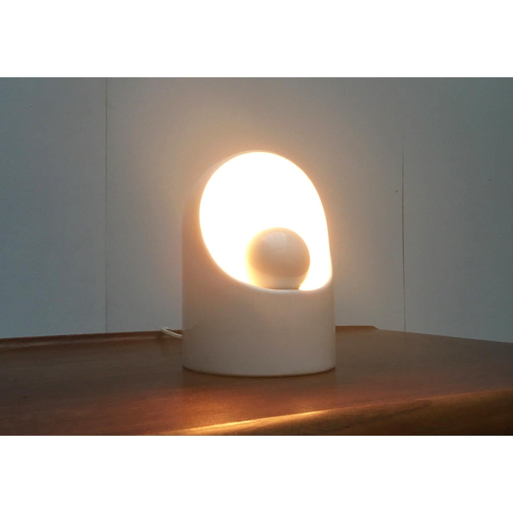 Lampe de table Venezia en céramique du milieu du siècle dernier de Philips, 1970 Bon état - En vente à Hamburg, DE