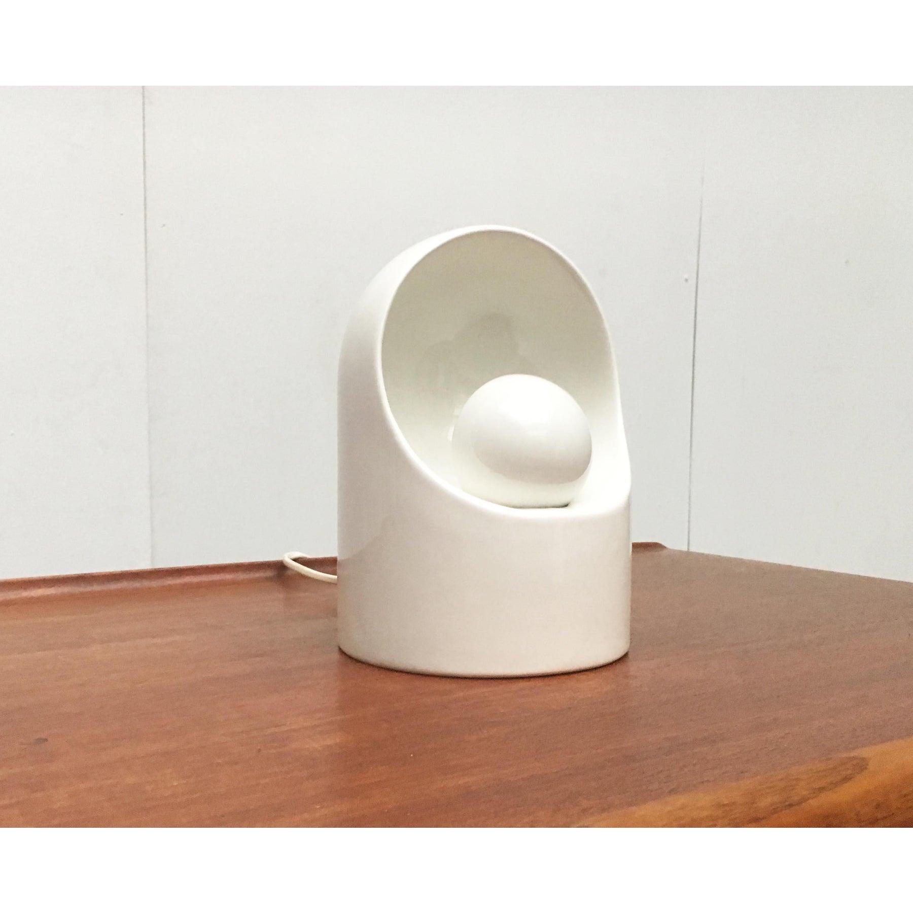 20ième siècle Lampe de table Venezia en céramique du milieu du siècle dernier de Philips, 1970 en vente