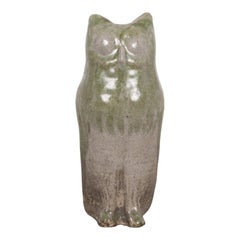 Midcentury Ceramic Owl, circa 1960s