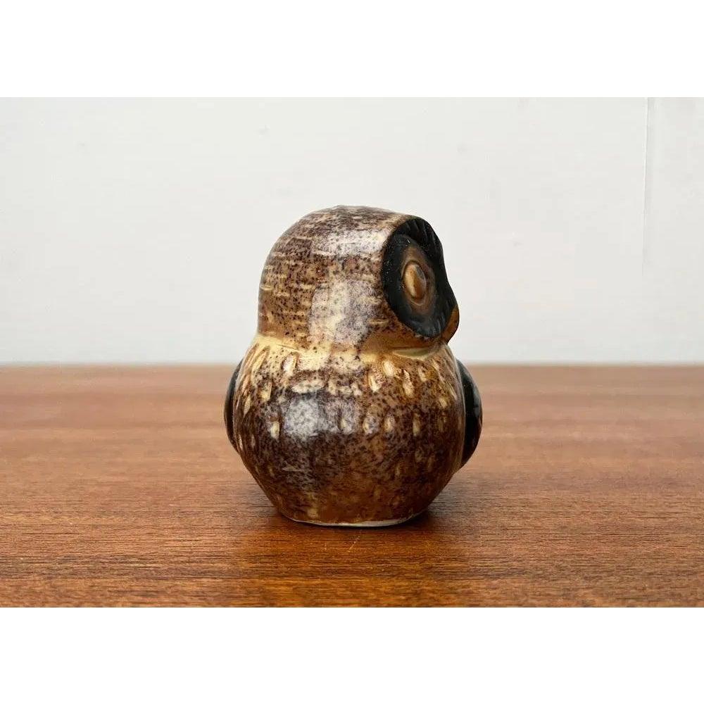 Mid-Century Ceramic Owl Figurine, 1960s For Sale 4