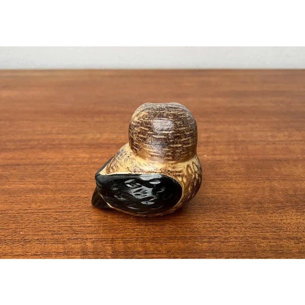 Mid-Century Ceramic Owl Figurine, 1960s In Excellent Condition For Sale In Hamburg, DE