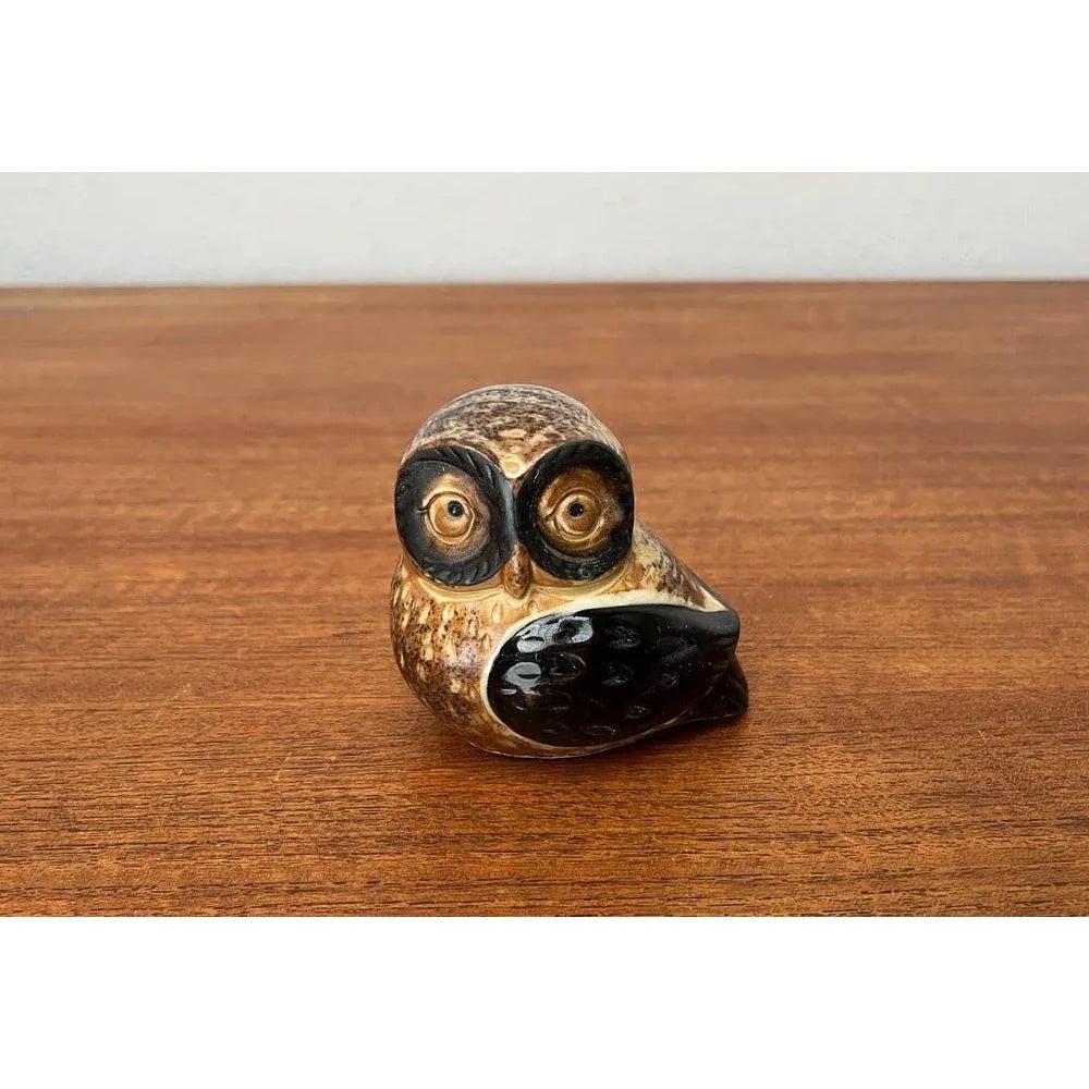 Mid-Century Ceramic Owl Figurine, 1960s For Sale 1