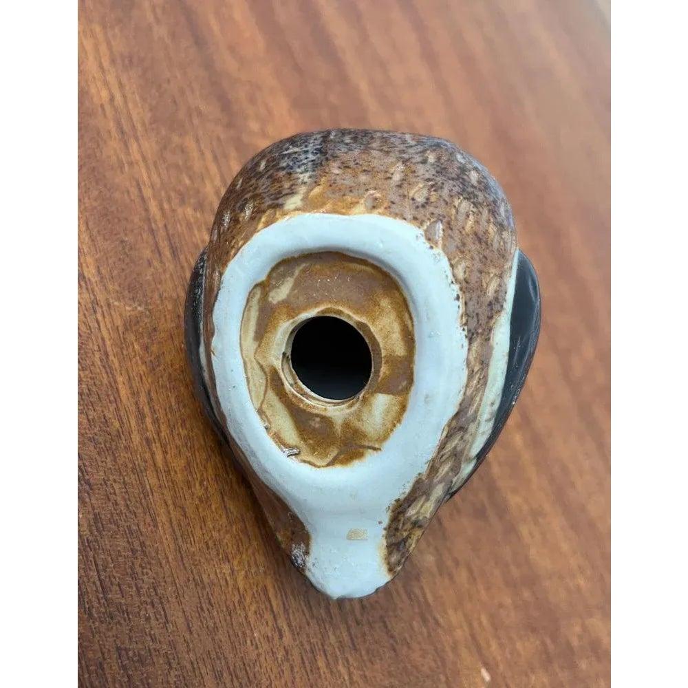 Mid-Century Ceramic Owl Figurine, 1960s For Sale 3
