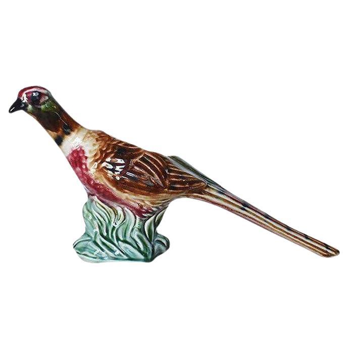 Mid-Century Ceramic Pheasant Planter or Vase