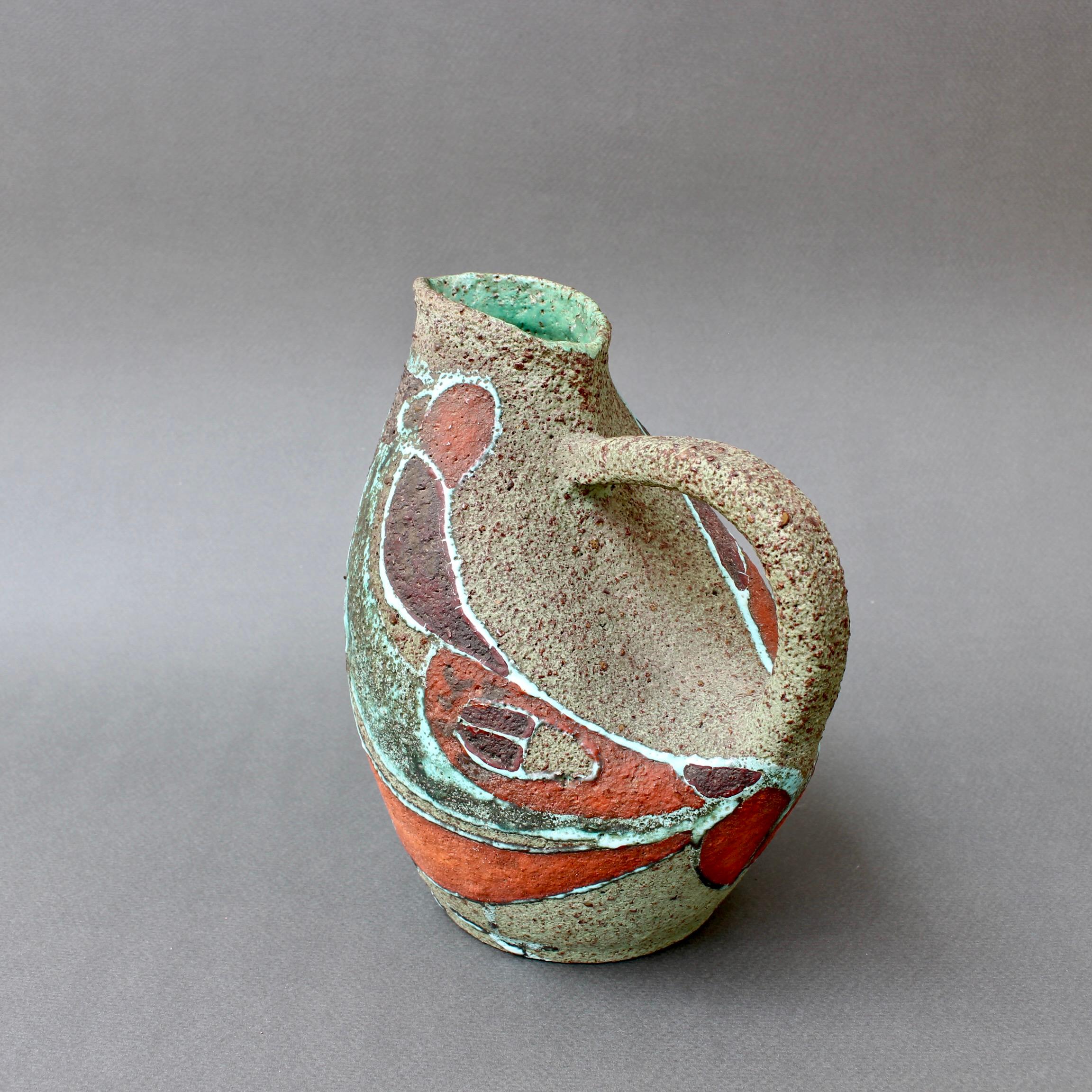 Mid-Century Modern Mid-Century Ceramic Pitcher by Accolay 'circa 1960s'