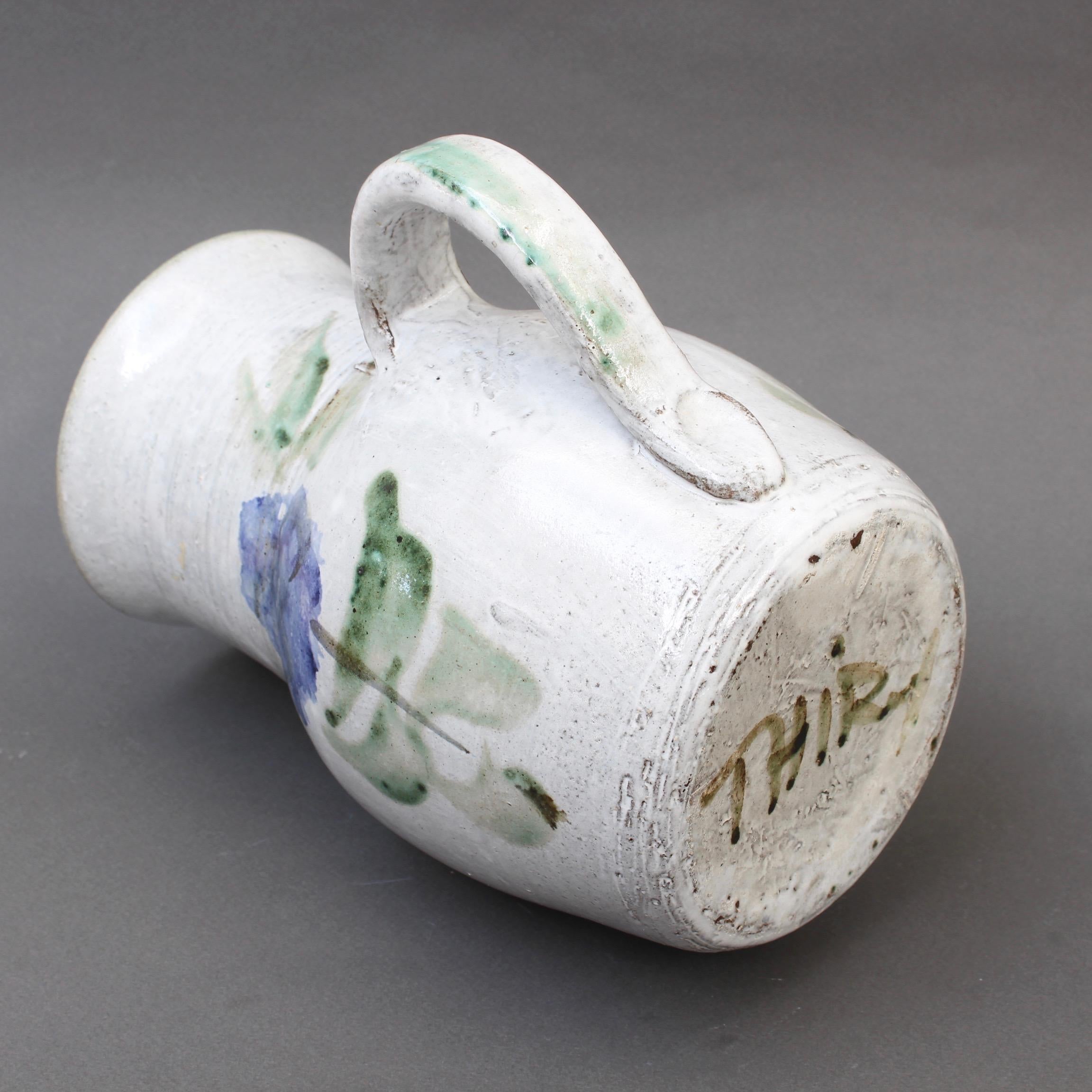 Midcentury Ceramic Pitcher by Albert Thiry, circa 1960s 5