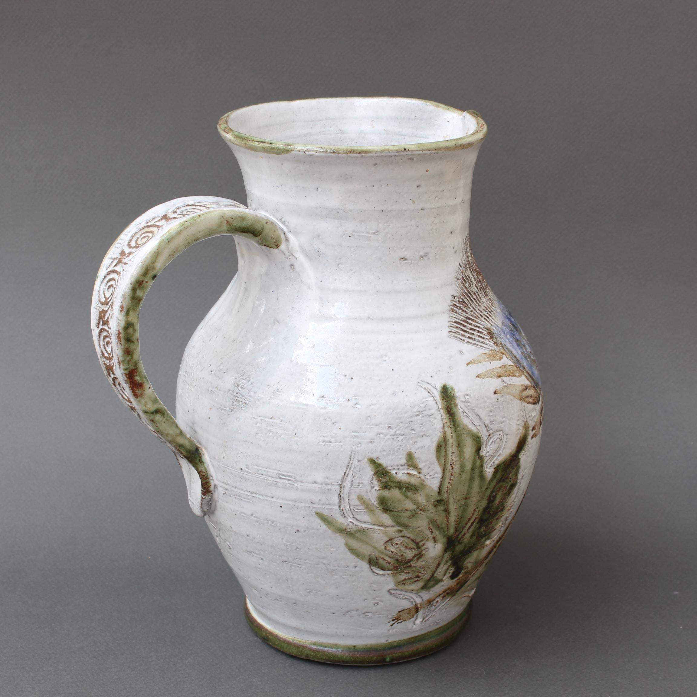 Mid-Century Ceramic Pitcher by Albert Thiry 'circa 1970s' In Good Condition For Sale In London, GB
