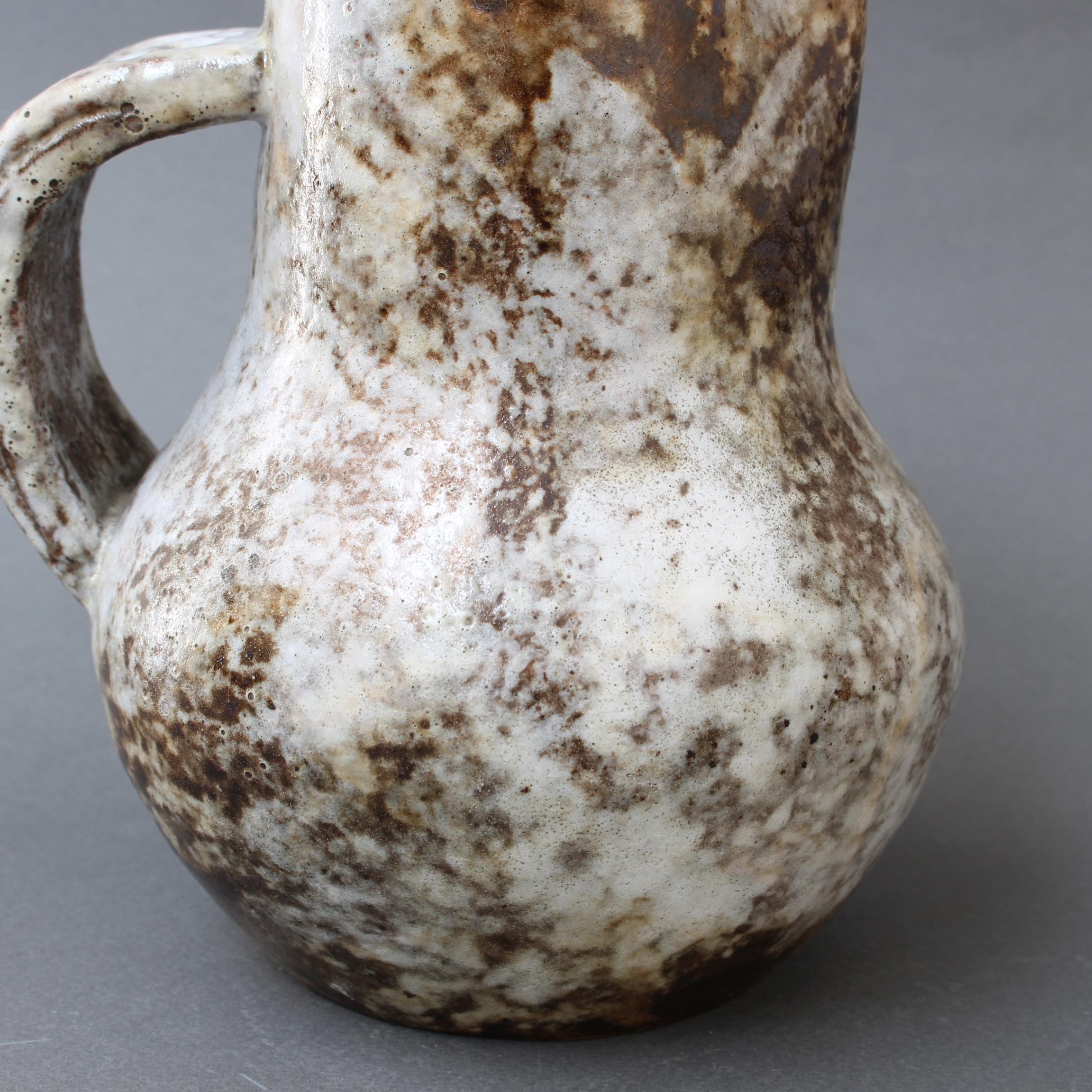 Midcentury Ceramic Pitcher by Alexandre Kostanda, circa 1960s 2