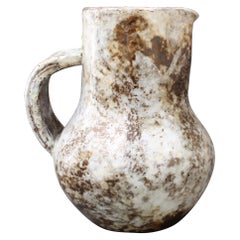 Midcentury Ceramic Pitcher by Alexandre Kostanda, circa 1960s