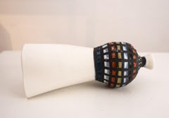 Mid Century Ceramic Roger Capron “Vase Murale” Wall Pocket