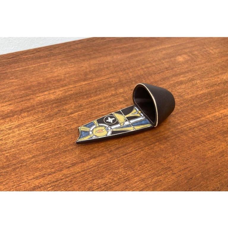 20th Century Mid-Century Ceramic Sakral Holy Water Wall Stoup Aspersory, 1960s For Sale