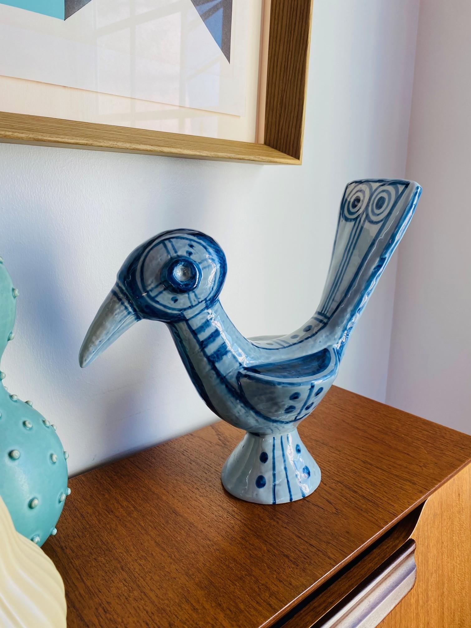 Mid Century Ceramic Soholm Bird by Gerd Hiort Petersen 4