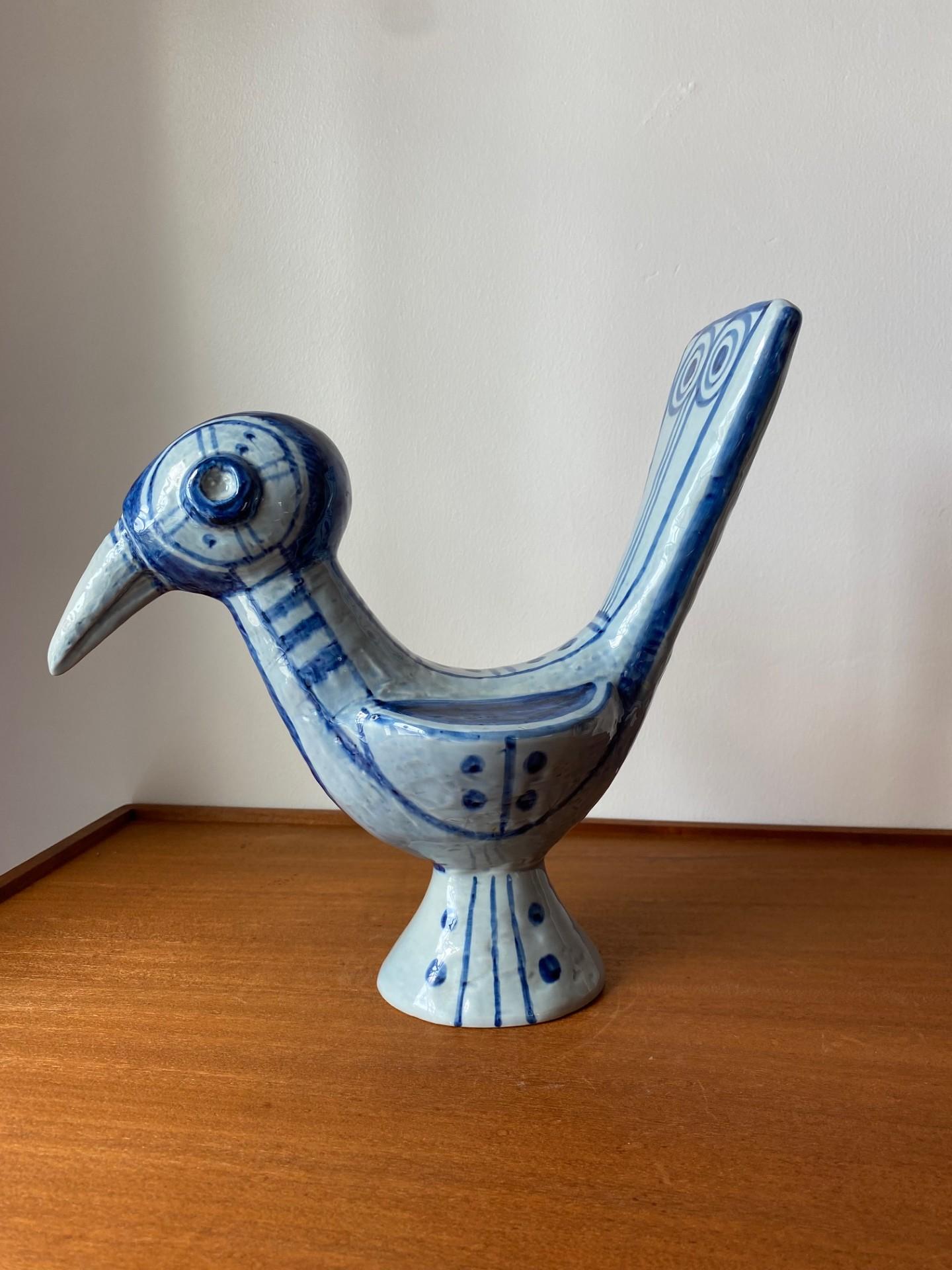 Danish Mid Century Ceramic Soholm Bird by Gerd Hiort Petersen