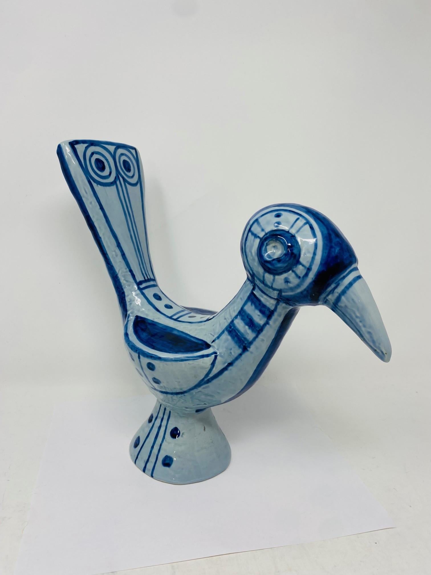 Mid Century Ceramic Soholm Bird by Gerd Hiort Petersen 1