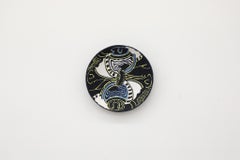 Mid-Century Ceramic Svend Aage Holm-Sørensen Søholm Attrib. Wall Plaque