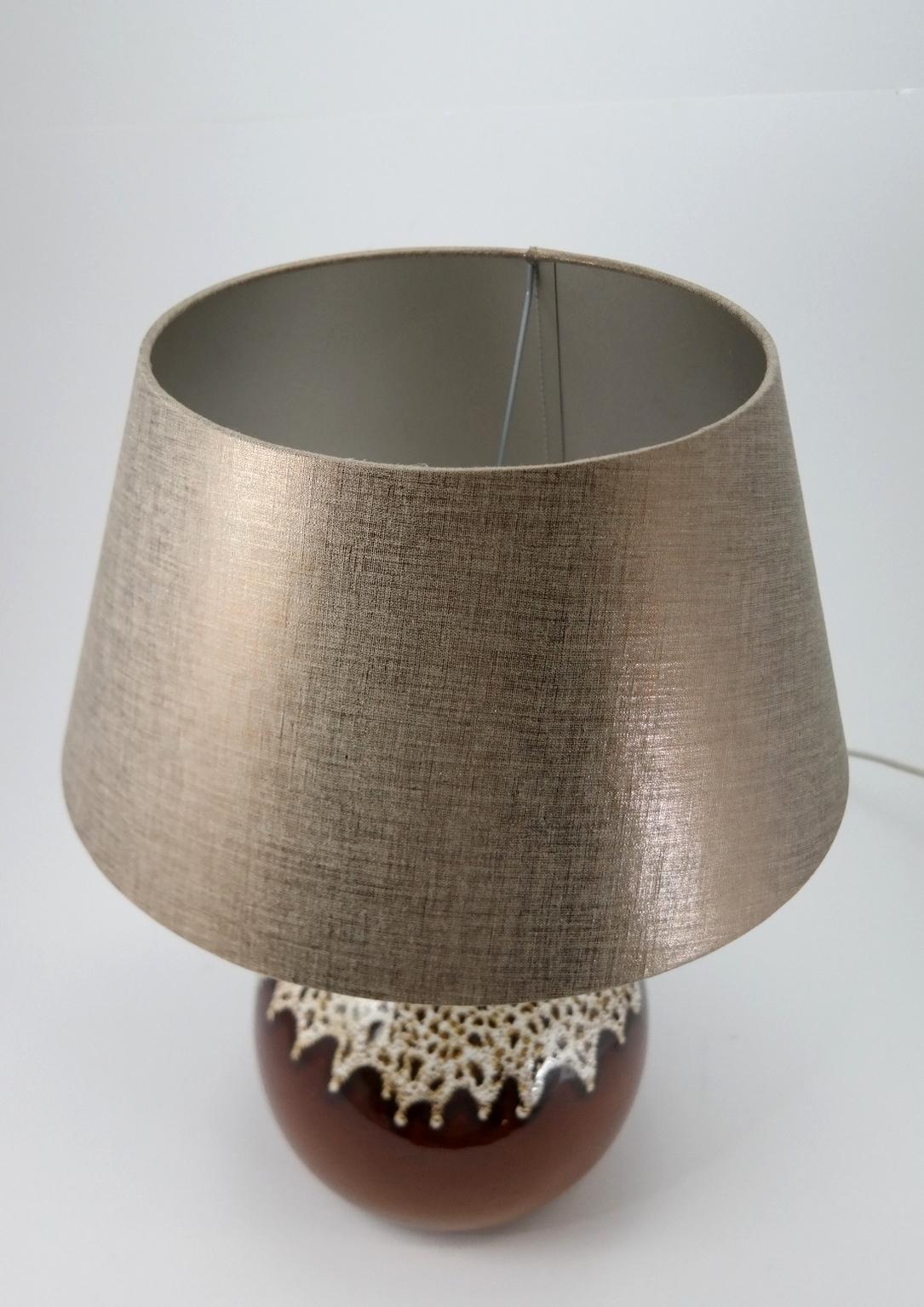 Mid-Century Ceramic Table Lamp, 1970s For Sale 2