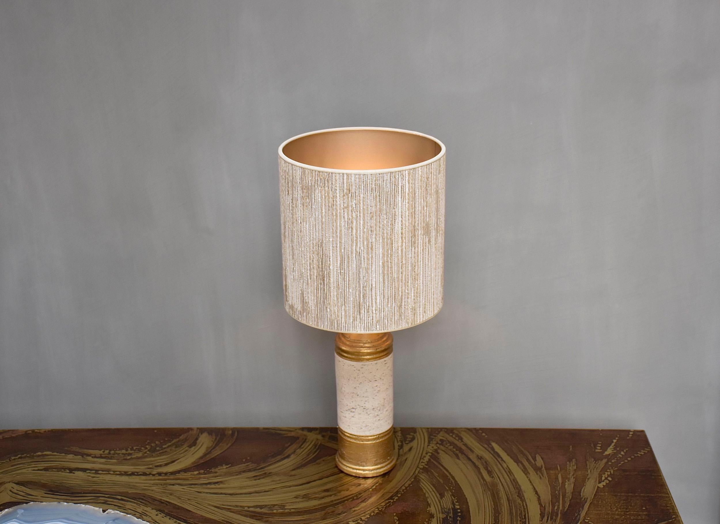 Lampe de table en céramique du milieu du siècle dernier par Bitossi pour Bergboms en vente 1