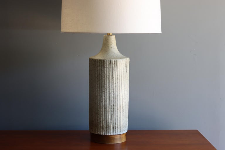 Mid-Century Modern Mid Century Ceramic Table Lamp by David Cressey