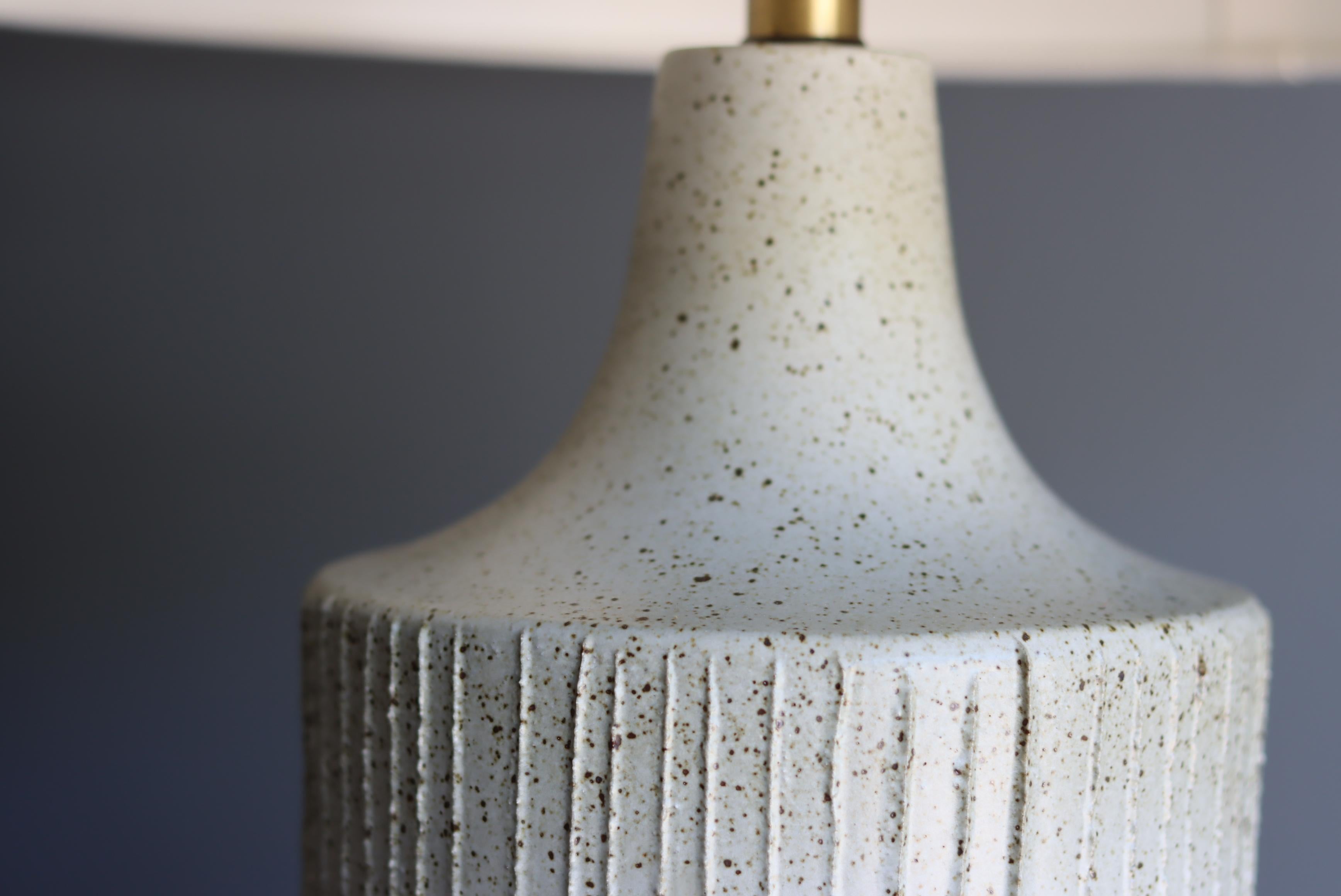 Hand-Crafted Mid Century Ceramic Table Lamp by David Cressey