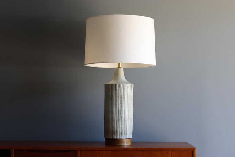 Mid-20th Century Mid Century Ceramic Table Lamp by David Cressey