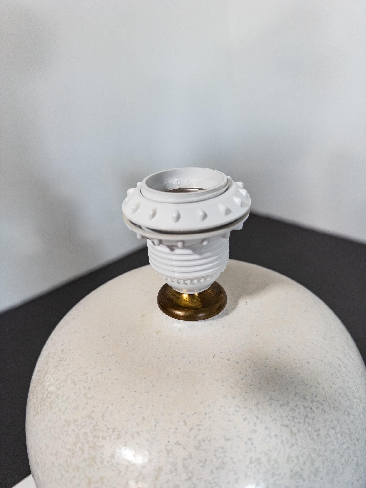 Céramique Lampe de table en céramique du milieu du siècle par Gunnar Nylund pour Rörstrand, Suède -  1950s en vente