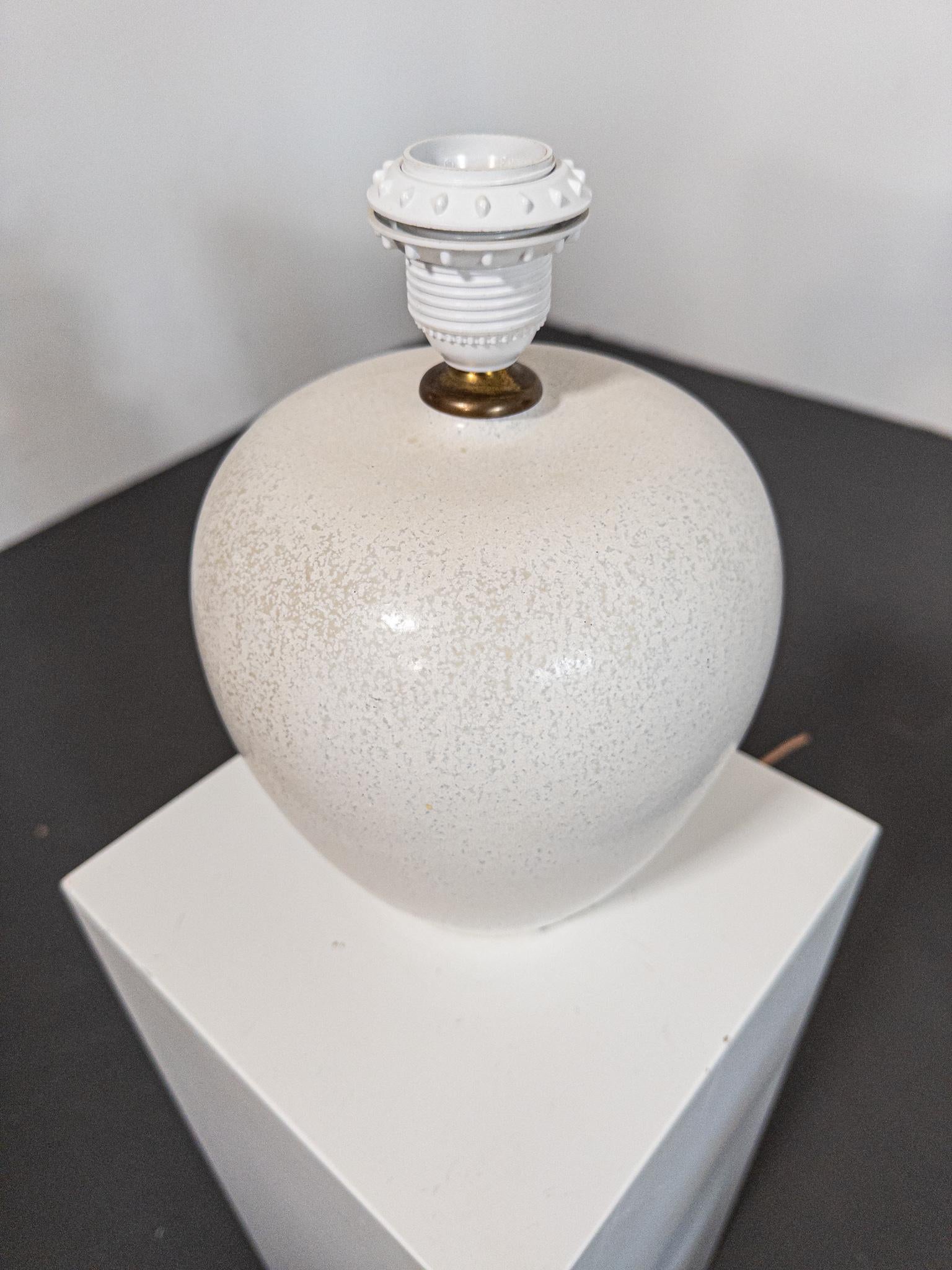 Lampe de table en céramique du milieu du siècle par Gunnar Nylund pour Rörstrand, Suède -  1950s en vente 1