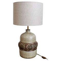 Mid-Century Ceramic Table Lamp by Marcel Giraud (circa 1970s)