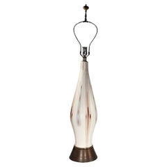 Lampada da tavolo in ceramica del metà secolo scorso, anni '50/'60 circa