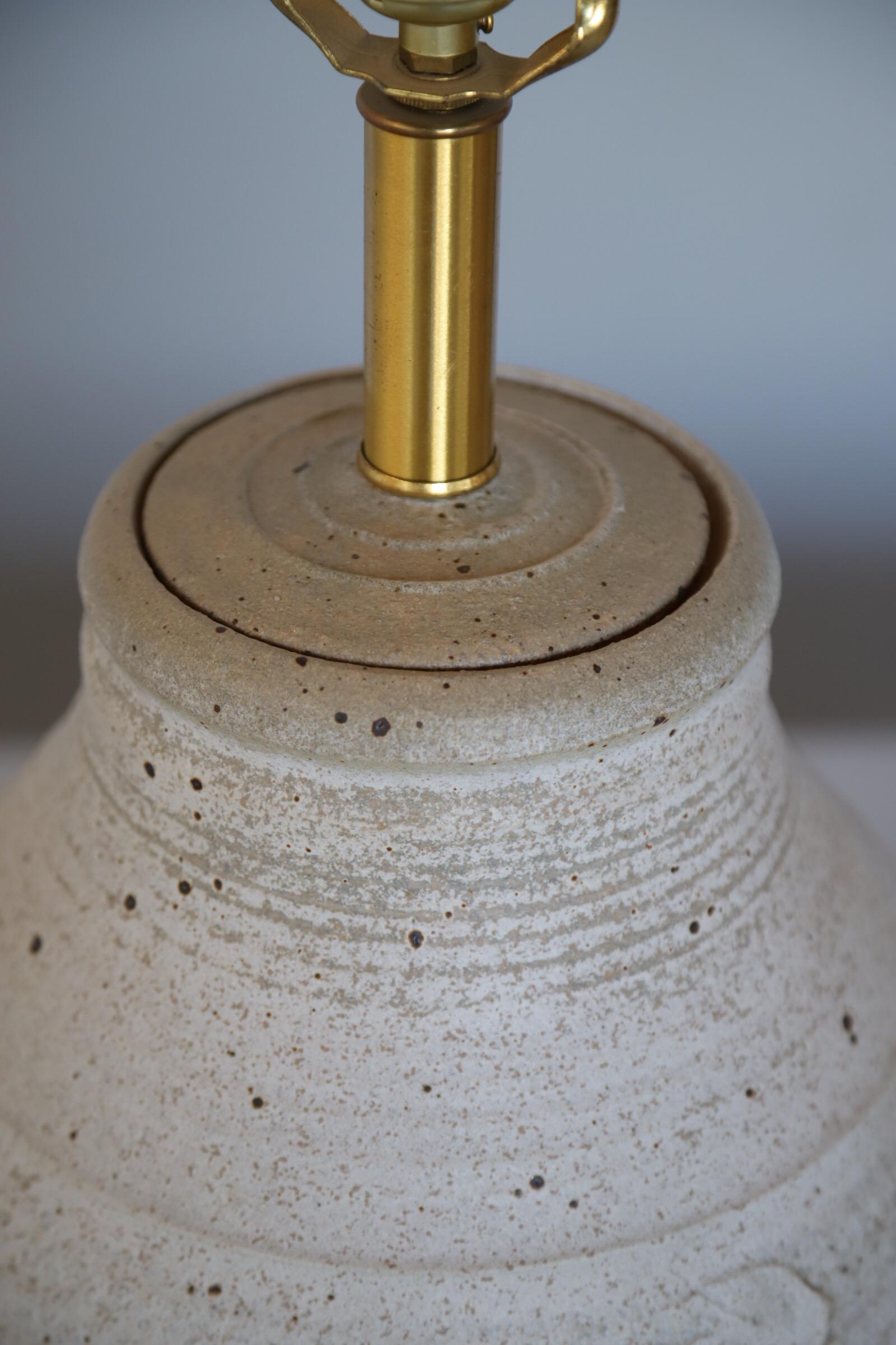 American Mid Century Ceramic Table Lamp