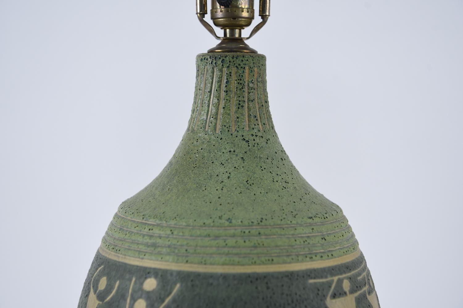 20th Century Midcentury Ceramic Table Lamp