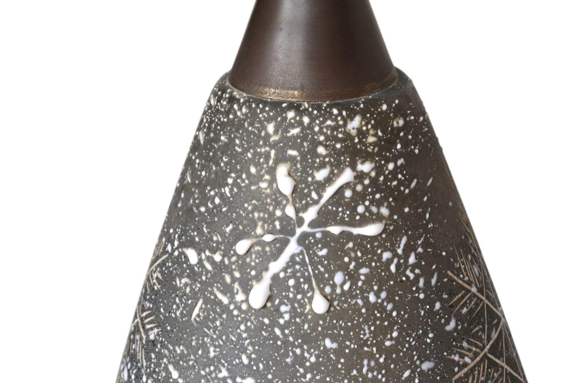 20th Century Mid-Century Ceramic Table Lamp For Sale