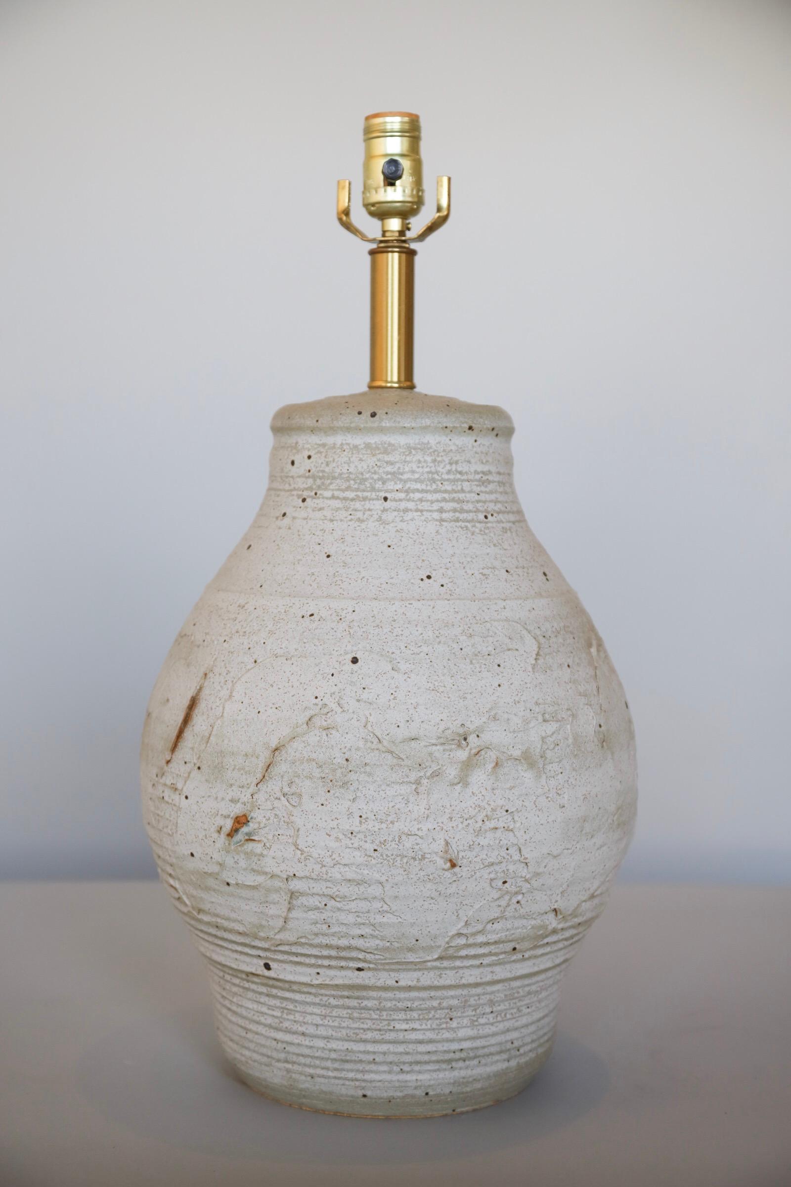 Mid Century Ceramic Table Lamp 1
