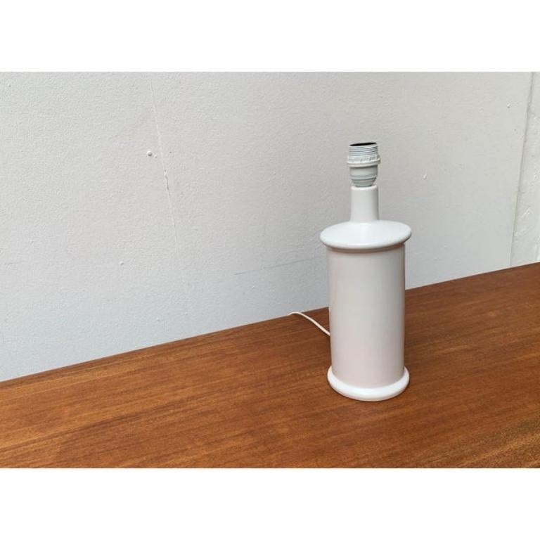 Keramik-Tischlampe aus der Mitte des Jahrhunderts von Lamperiet Aarhus, 1960er Jahre (Moderne der Mitte des Jahrhunderts) im Angebot