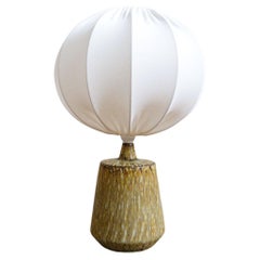 Midcentury Modern Ceramic Table Lamp Rubus Gunnar Nylund Rörstrand, Sweden