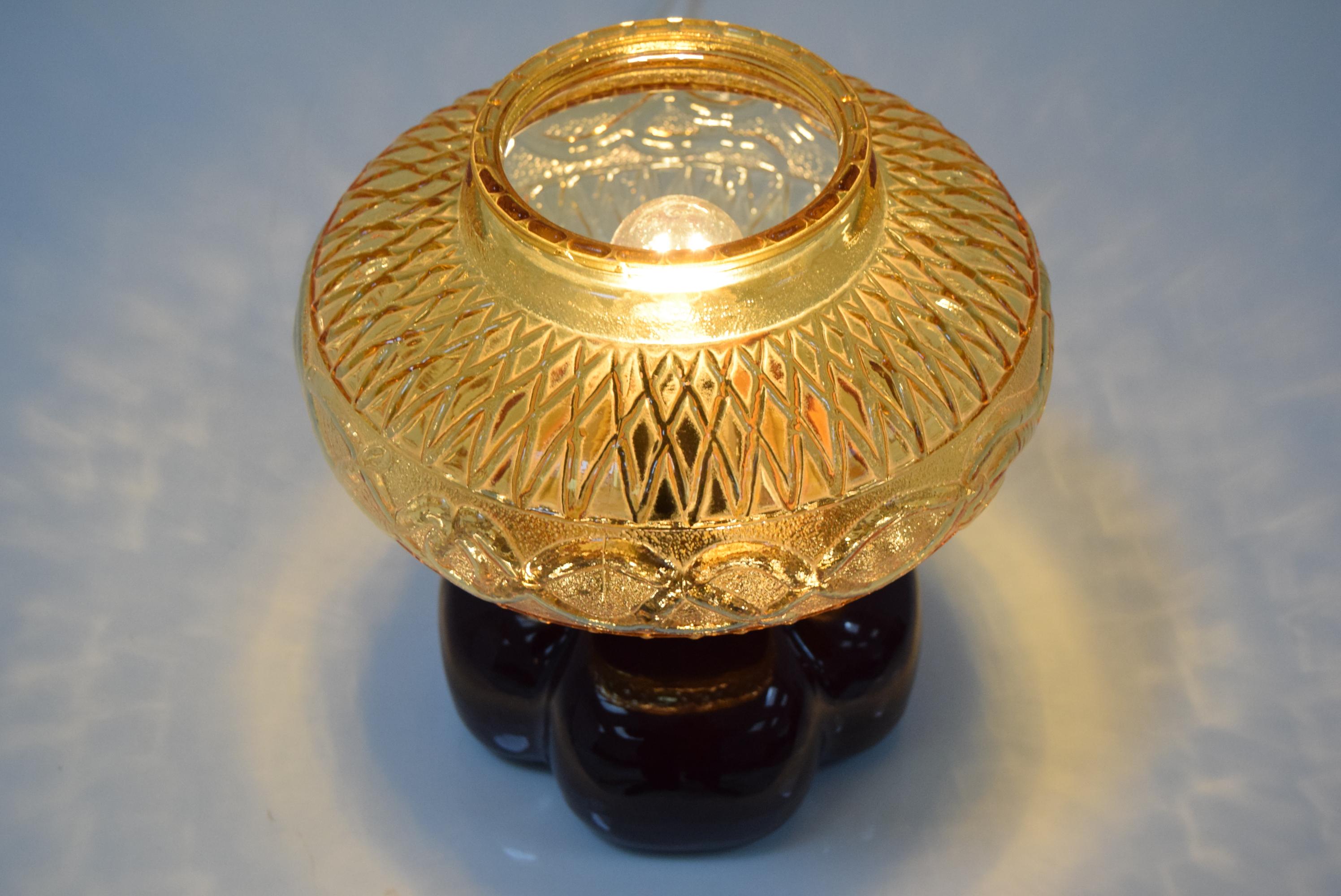 Mid-Century Ceramic Table Lamp, 1960's For Sale 7