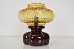 Keramik-Tischlampe aus der Jahrhundertmitte, 1960er Jahre