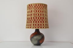 Mid-Century Ceramic Table Lamp, 1970's