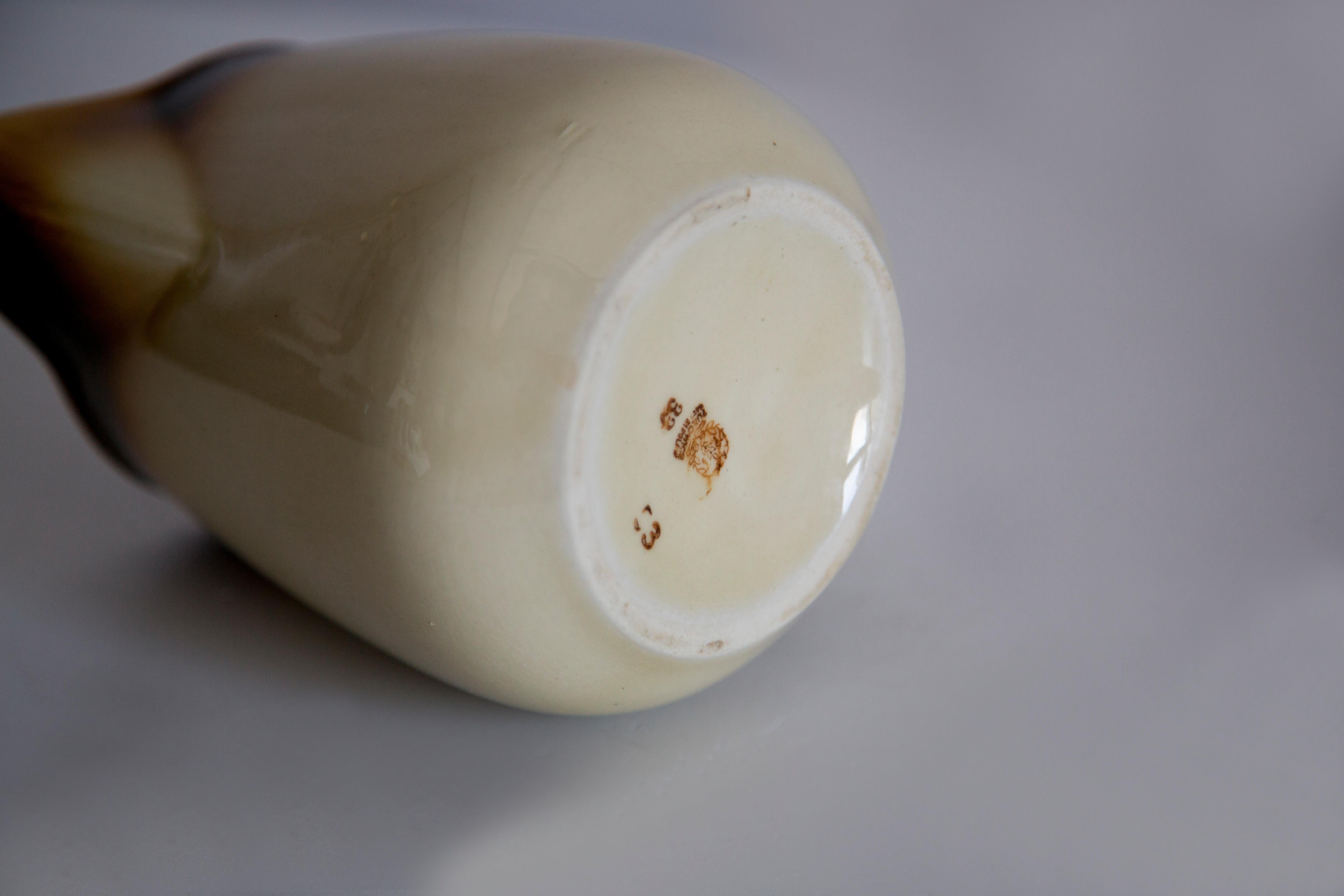 Porcelain Mid Century Ceramic Tea Milk Water Pot, Europe, 1960s For Sale