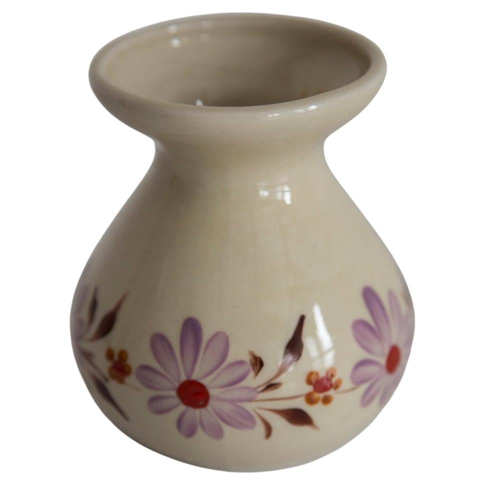 Acquasantiera in ceramica di metà secolo, piccolo vaso, Europa, anni '60