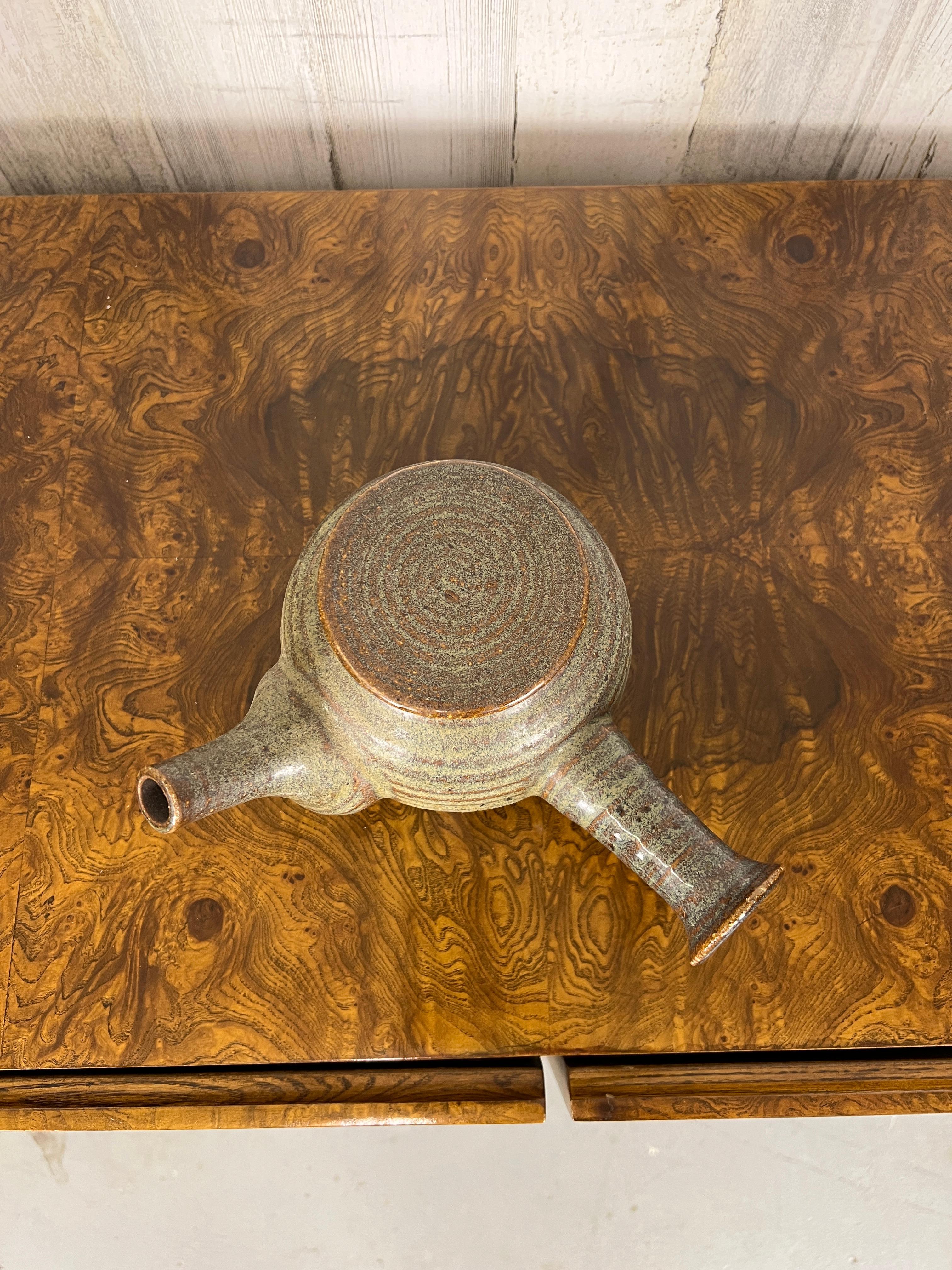 Keramik-Teekanne aus der Mitte des Jahrhunderts im Zustand „Gut“ im Angebot in Denton, TX