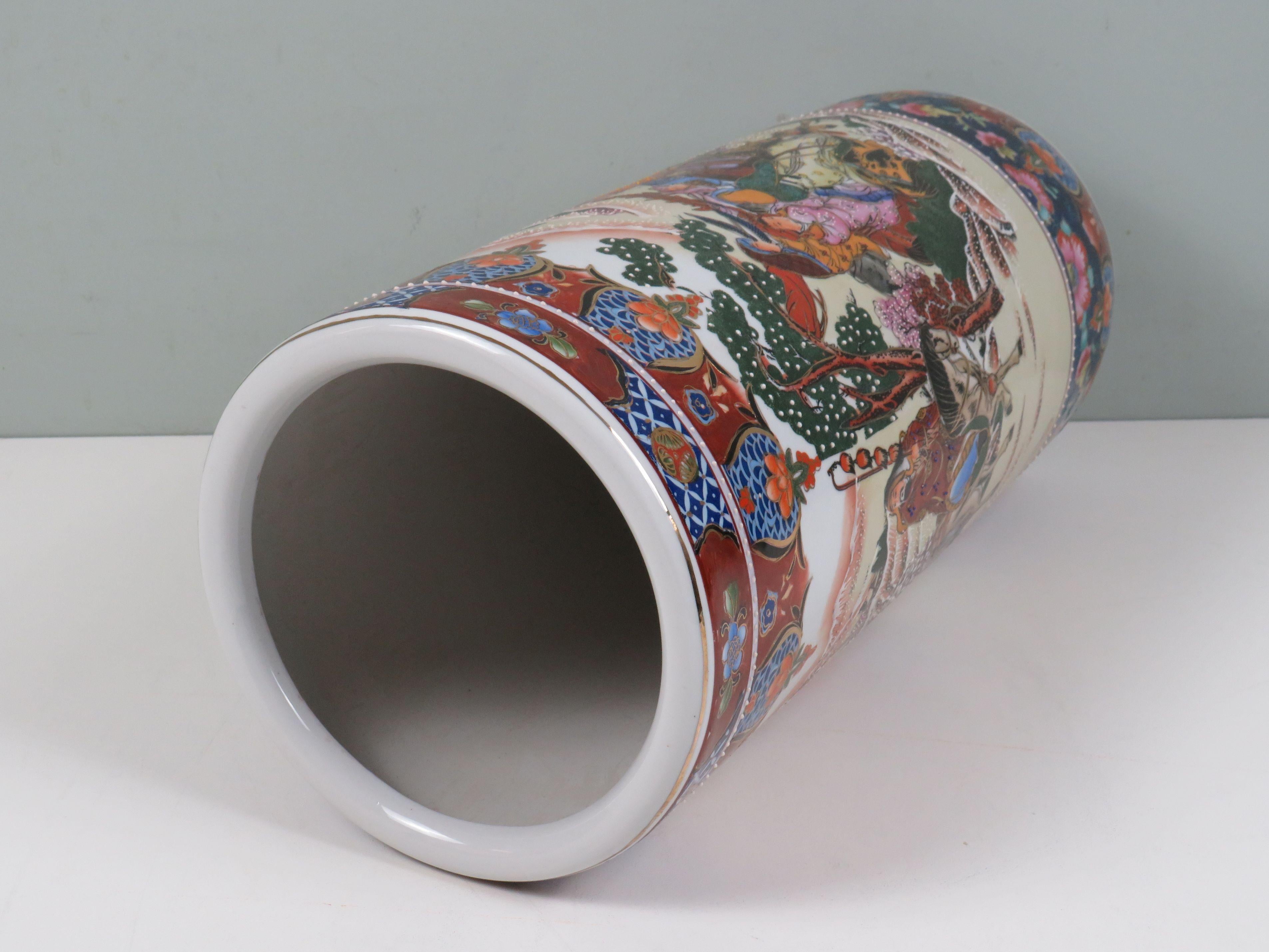 20ième siècle Porte-parapluie en céramique du milieu du siècle 1950-1970 en vente