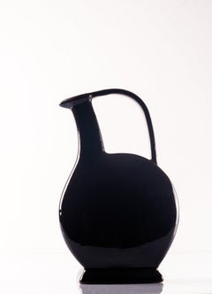 Mid-century Ceramic Vase by Deruta, Perugia, Italy