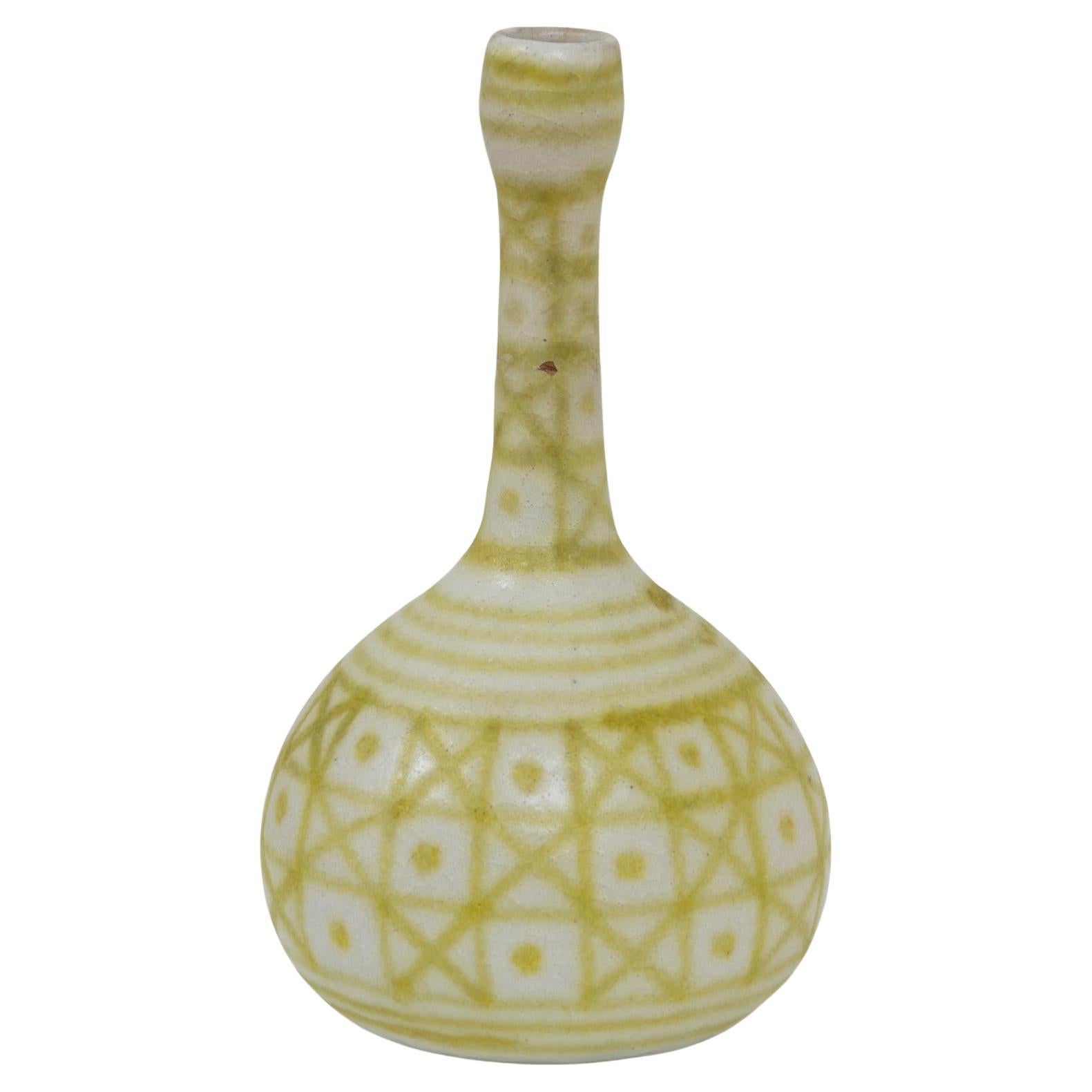Mid-Century Ceramic Vase by Guido Gambone for La Tirrena For Sale