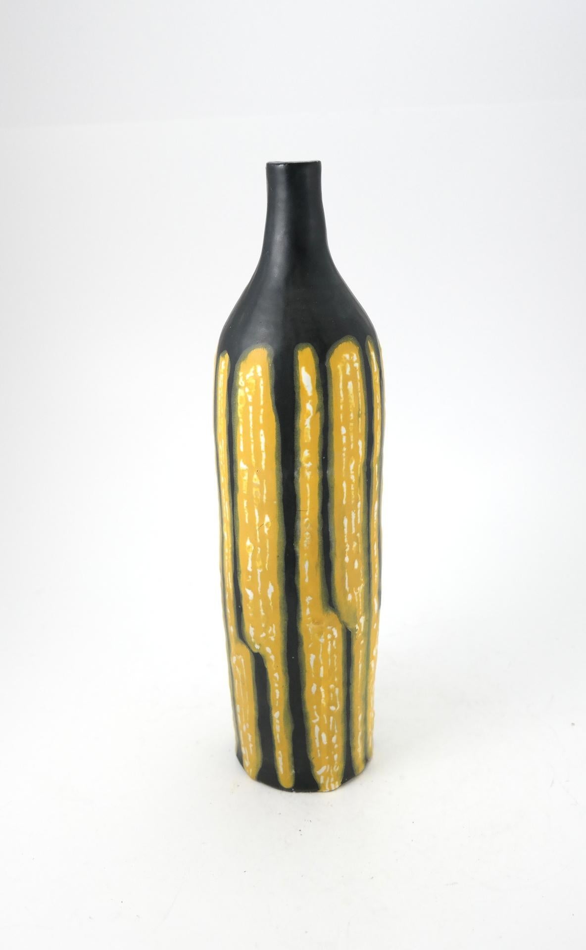 Midcentury Ceramic Vase by Illes, 1970s 1