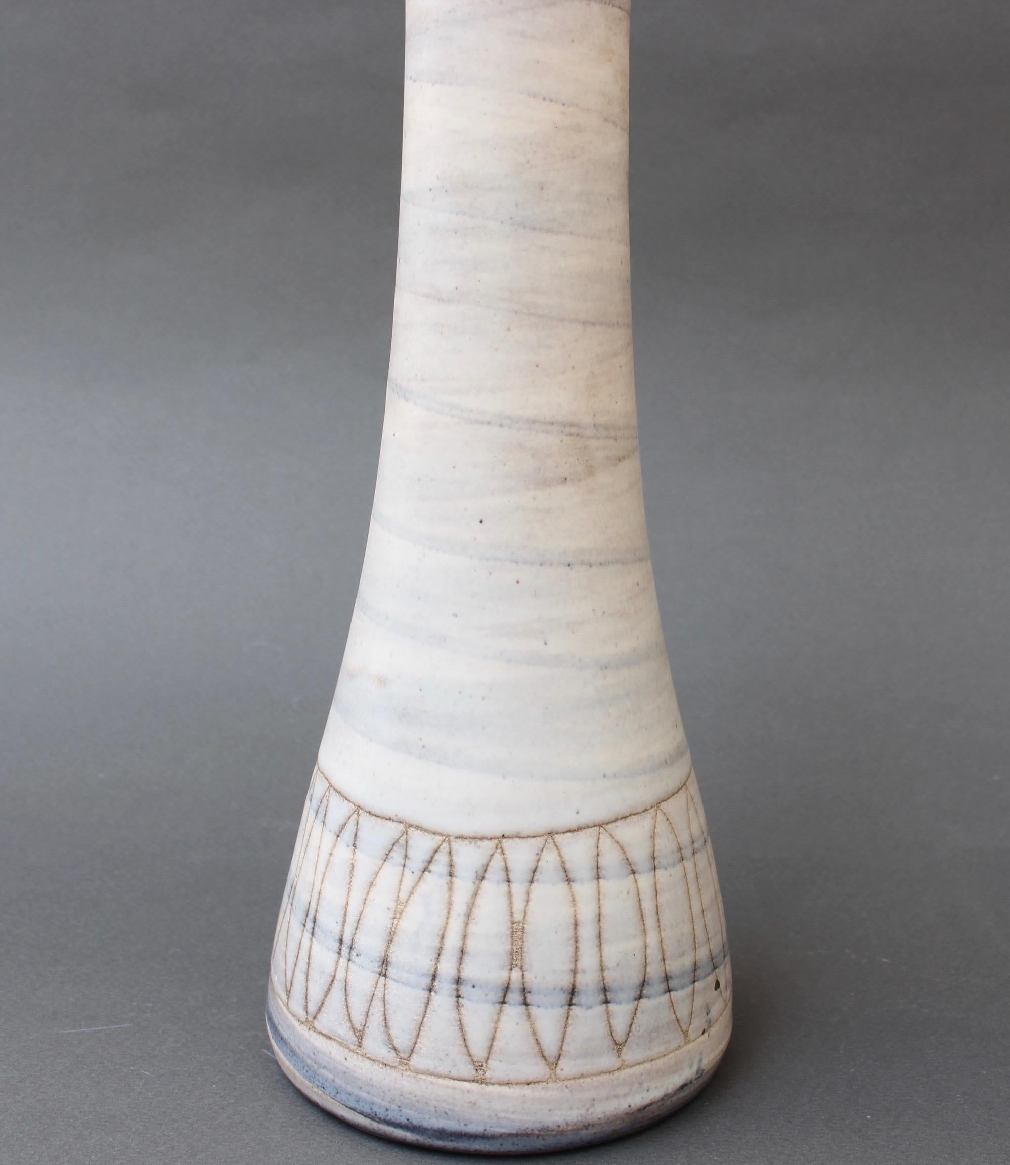 Midcentury Ceramic Vase by Jacques Pouchain, Atelier Dieulefit, circa 1960s 4
